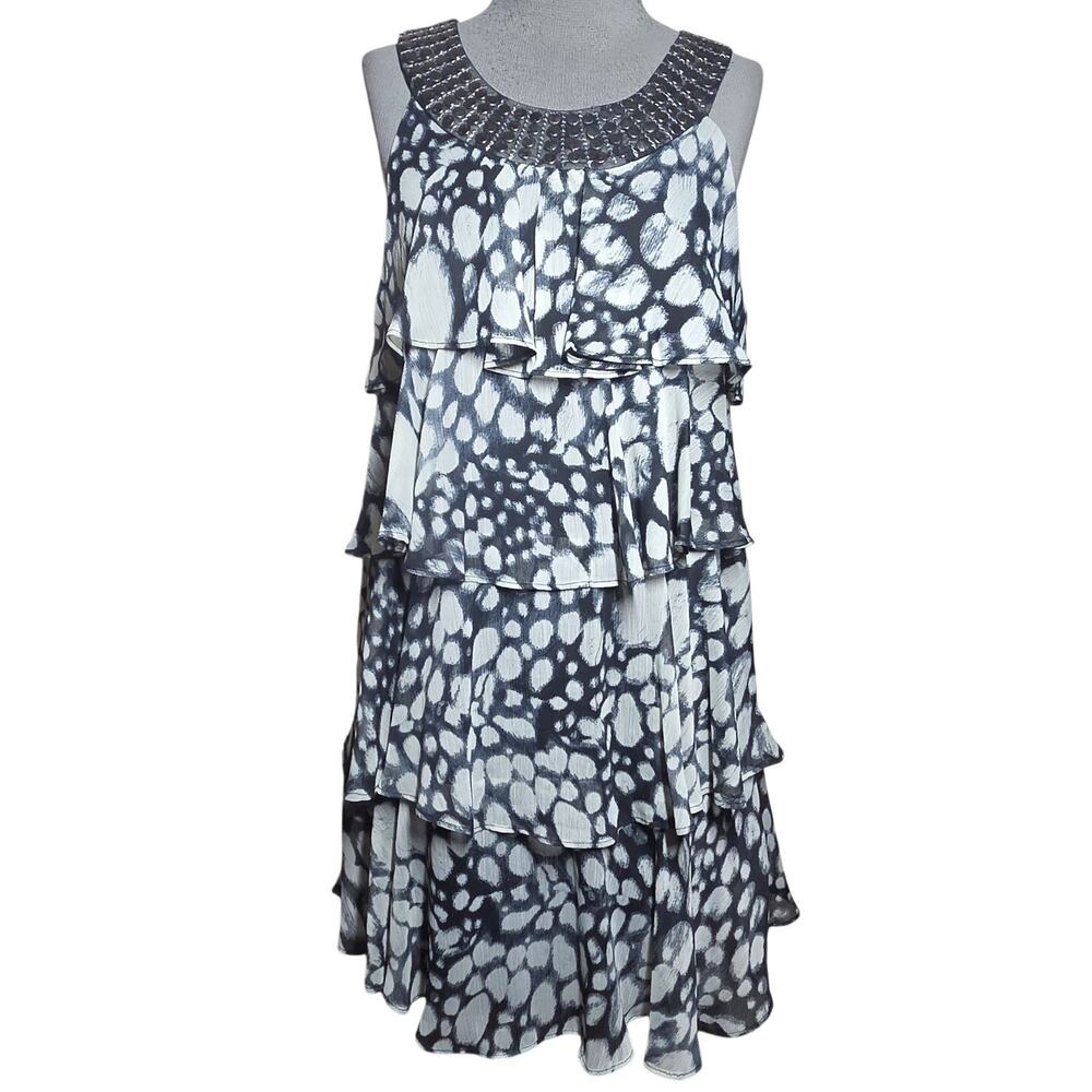 Sleevless Layered Dress Size 8